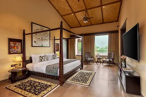 Inside Aamaghati Wildlife Resort